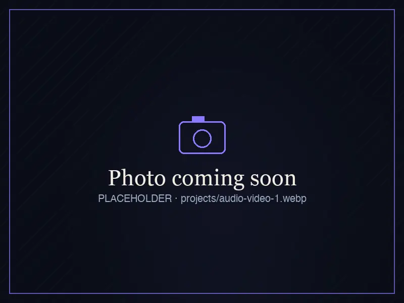Placeholder for a project photo
