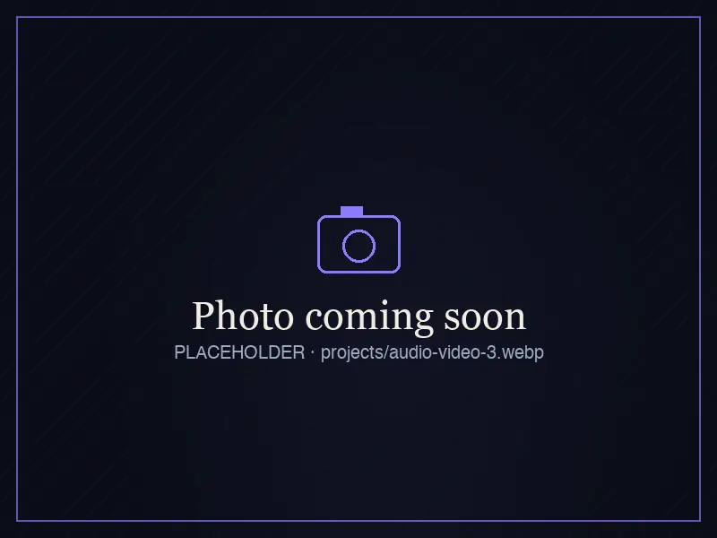 Placeholder for a project photo